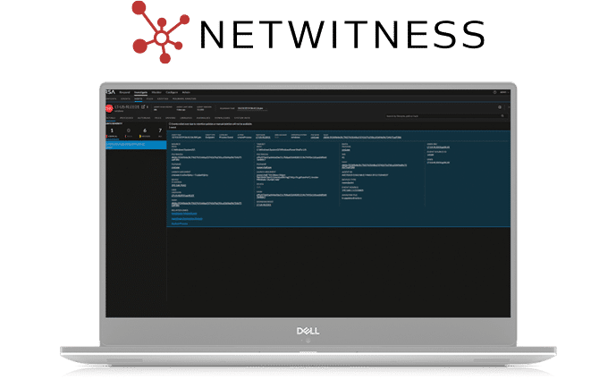 NetWitness Endpoint detection and response (EDR) on laptop