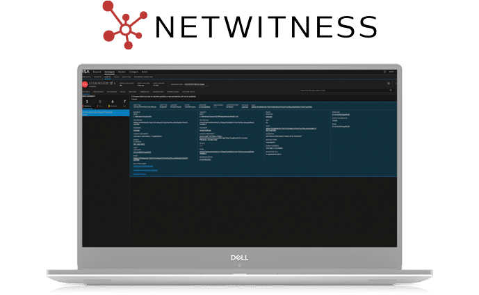 NetWitness Endpoint detection and response (EDR) on laptop