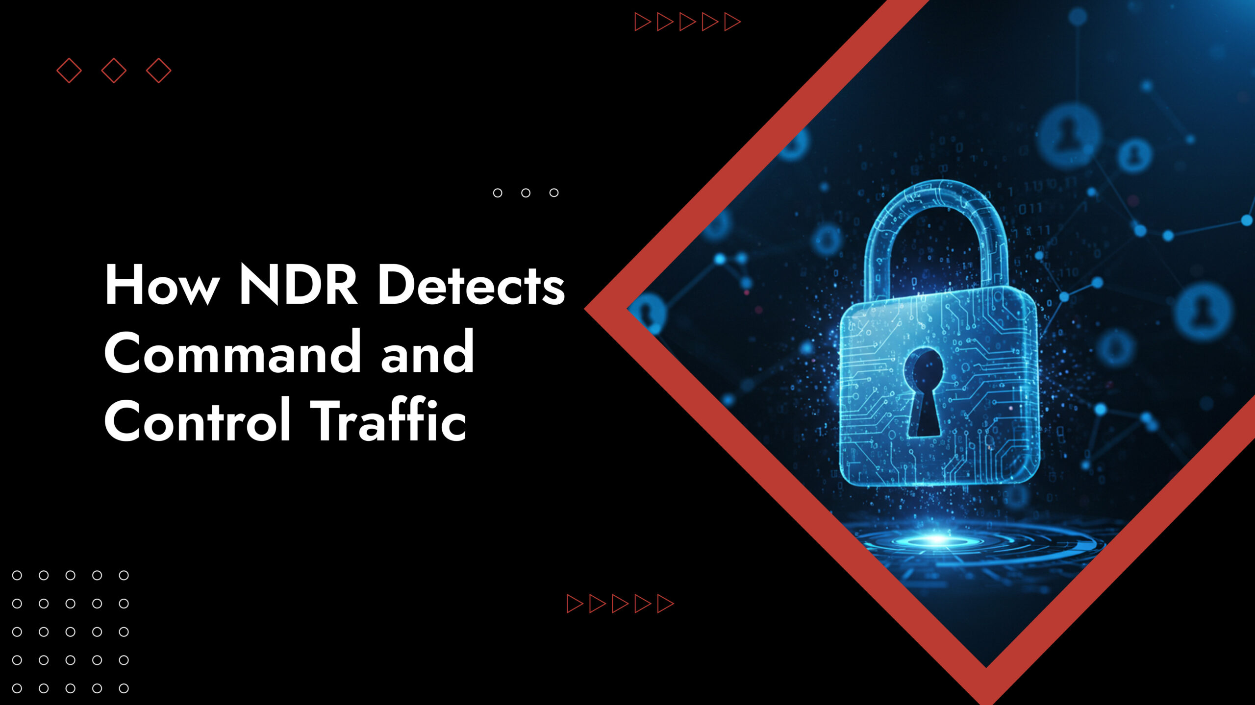 NDR detects command-and-control traffic