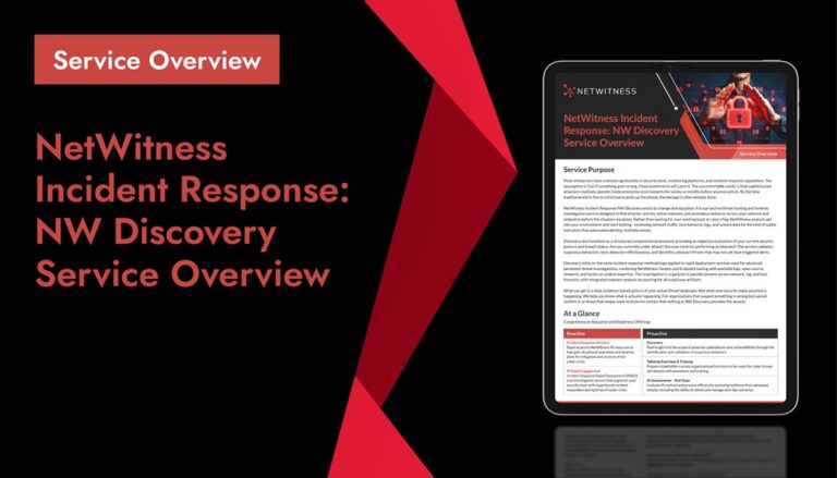 NetWitness Discovery