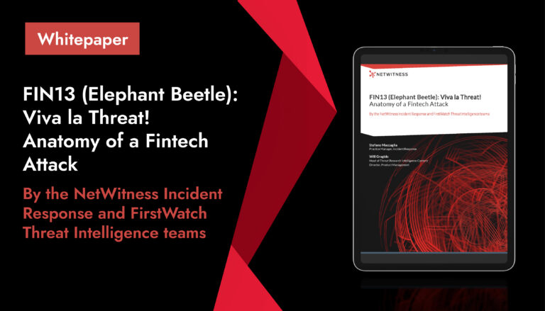 netwitness incident response