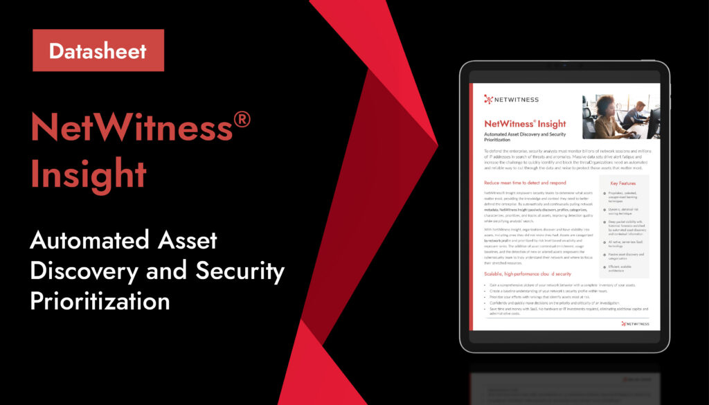 NetWitness® Insight