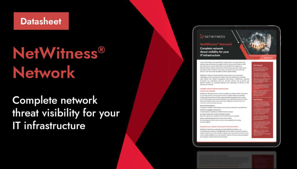 NetWitness® Network Detection And Response