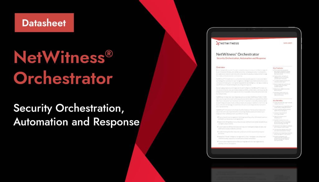NetWitness® Orchestrator