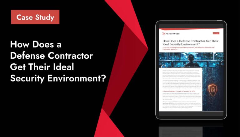 Netwitness orchestrator