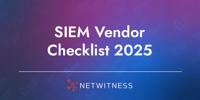 Thumbnail-SIEM Vendor Checklist 2025