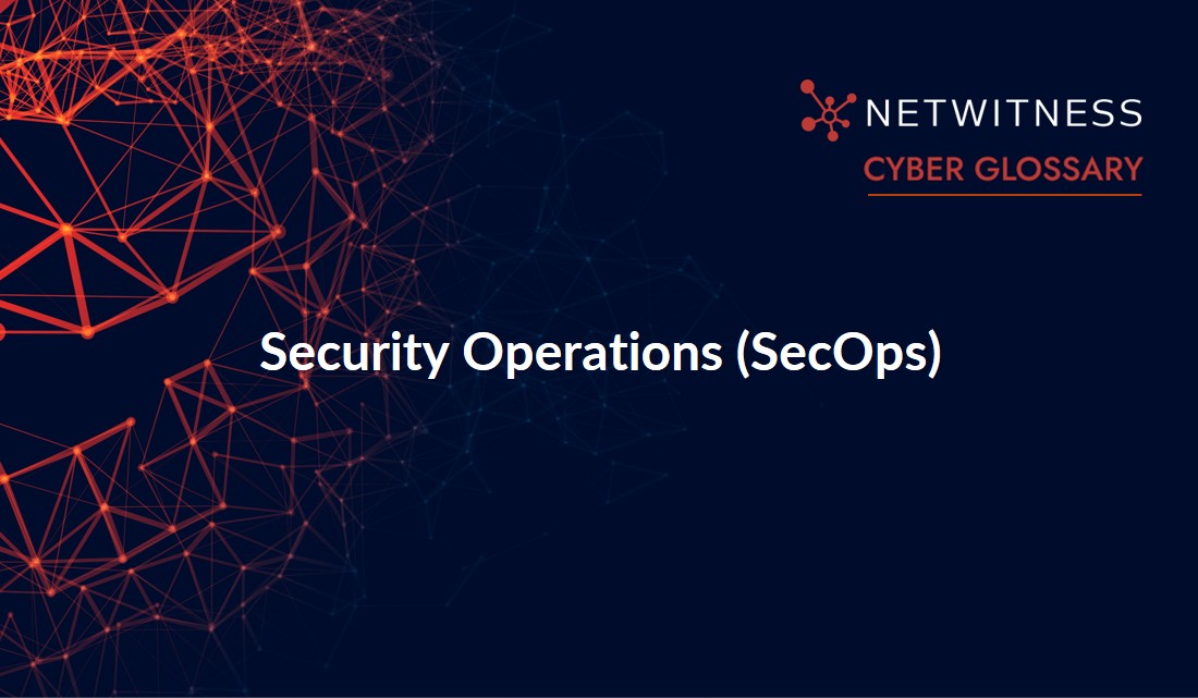 Net Security Operation What Is Security Operations? | NetWitness