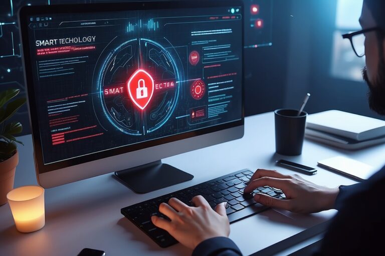 Users show alert about using smart technology(Ai) with a virtual